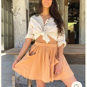 Cotton Flower Harvest Skirt